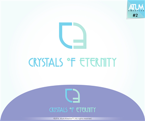 Logo Design by Atum Kreative™ for Crystals Of Eternity | Design: #3421409