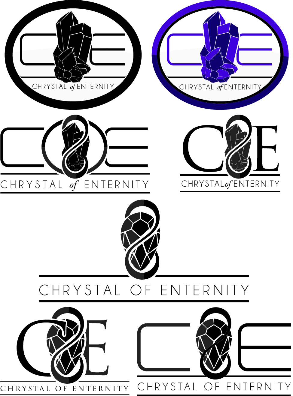 Logo Design by Antony King for Crystals Of Eternity | Design #3415587