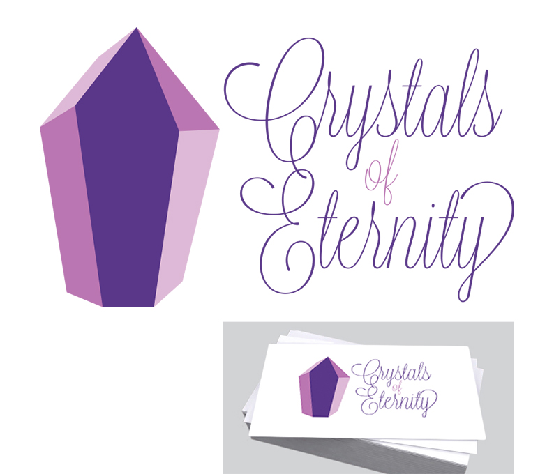 Logo Design by Innerworld Designs ltd. for Crystals Of Eternity | Design #3415840