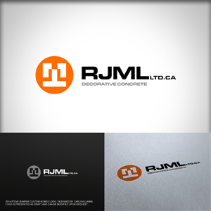 Logo Design by carlomagno for RJML Decorative Concrete | Design: #3442209