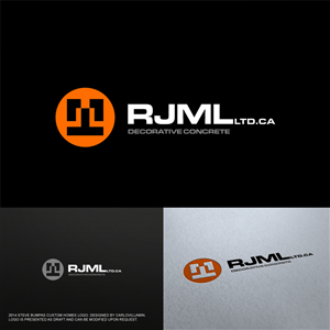 Logo Design by carlomagno for RJML Decorative Concrete | Design: #3442211