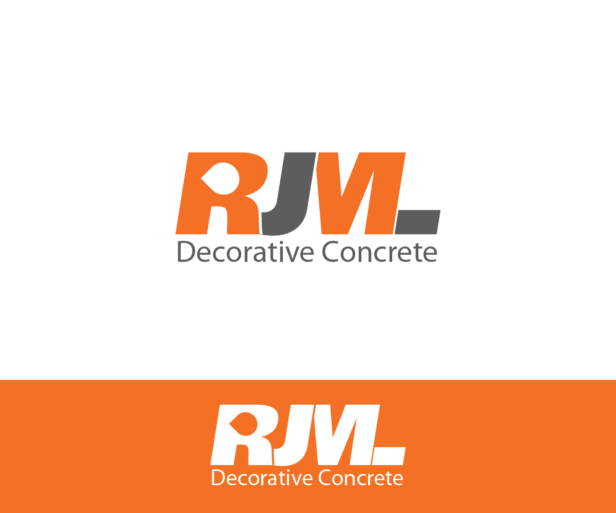 Logo Design by joliau for RJML Decorative Concrete | Design #3445864