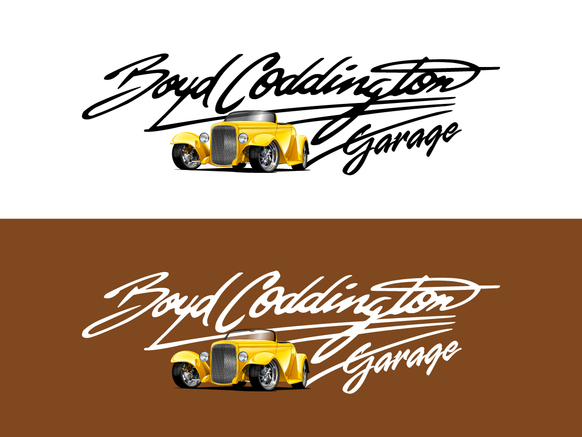 Diseño de Logo por Mhosneezaman para Boyd Coddington's Garage | Diseño #3407865