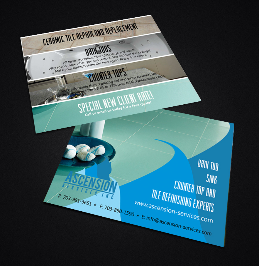 Diseño de Postal por Cyanide Design para Ascension Services, Inc. | Diseño #3488915