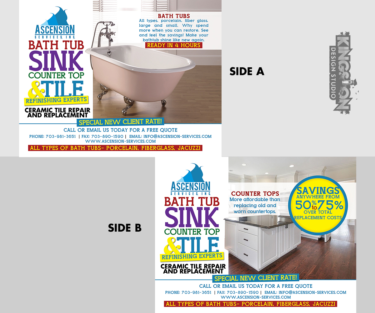 Postcard Design by insert name here for Ascension Services, Inc. | Design #3452854