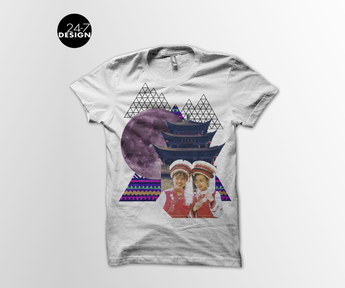 T-shirt Design by 24-7 DESIGN for WAMAO  | Design #3546530