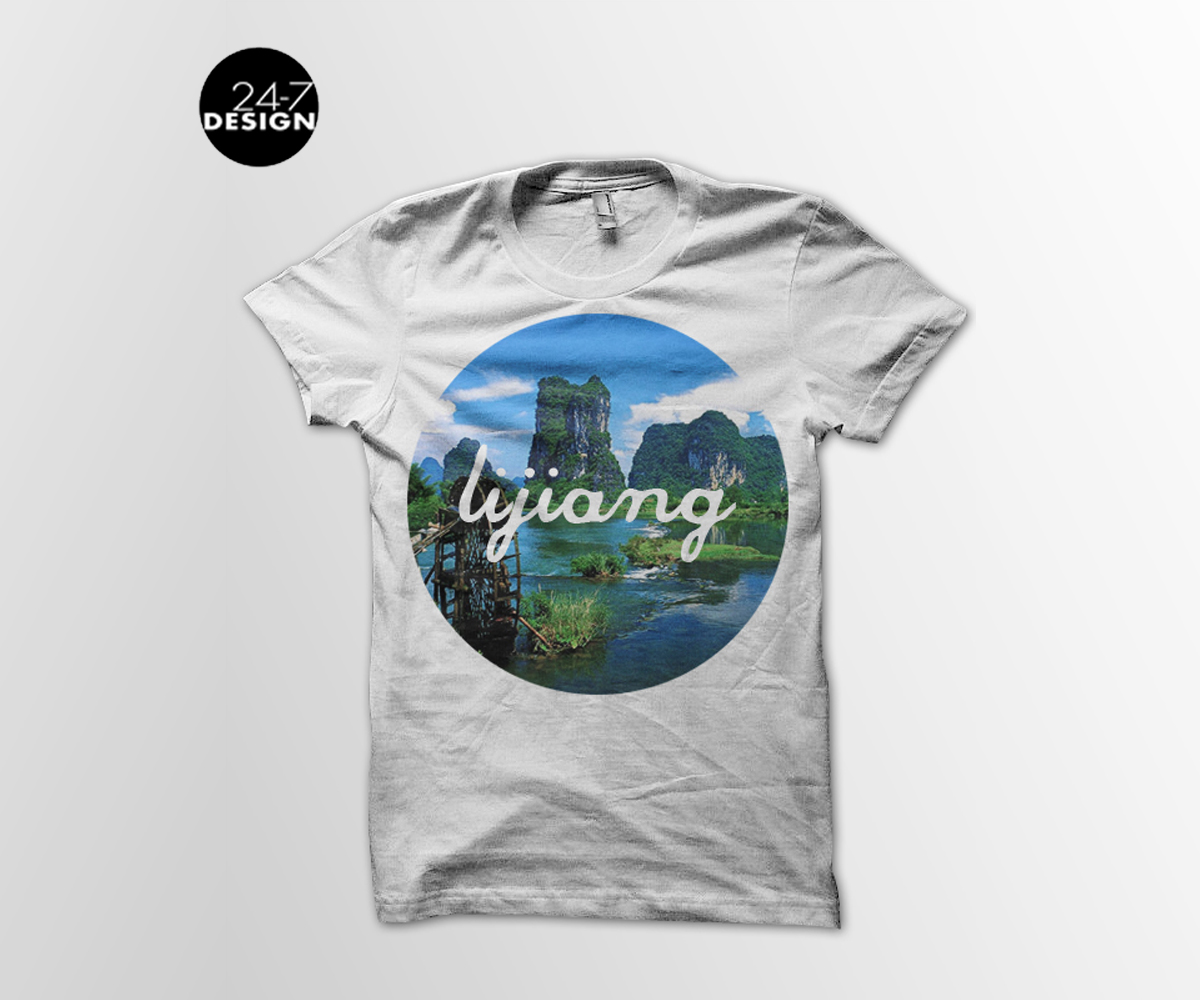 T-shirt Design by 24-7 DESIGN for WAMAO  | Design #3546543