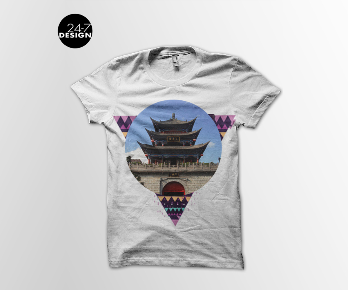 T-shirt Design by 24-7 DESIGN for WAMAO  | Design #3546553