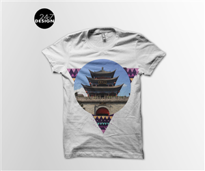 T-shirt Design by 24-7 DESIGN for WAMAO  | Design: #3546553