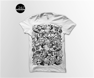 T-shirt Design by 24-7 DESIGN for WAMAO  | Design: #3546566