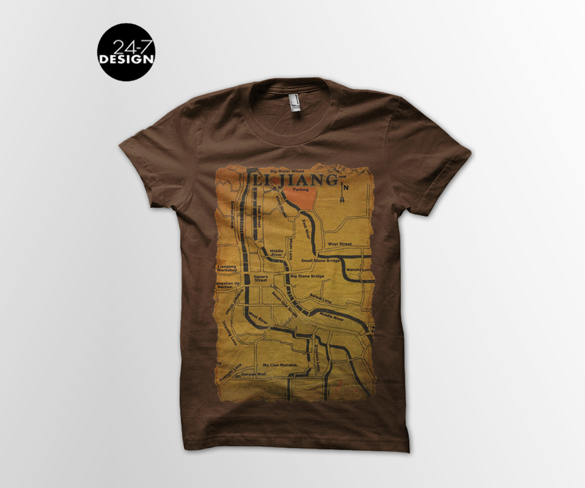 Design de T-shirt par 24-7 DESIGN pour WAMAO  | Design #3546588