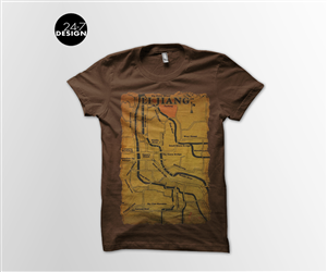 T-shirt Design by 24-7 DESIGN for WAMAO  | Design: #3546588