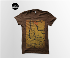 T-shirt Design by 24-7 DESIGN for WAMAO  | Design: #3546594