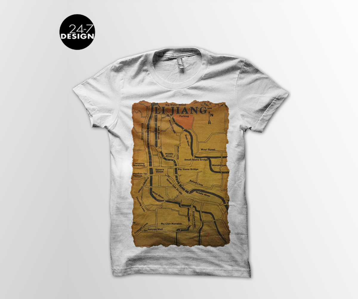 T-shirt Design by 24-7 DESIGN for WAMAO  | Design #3546610