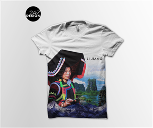 T-shirt Design by 24-7 DESIGN for WAMAO  | Design: #3546621