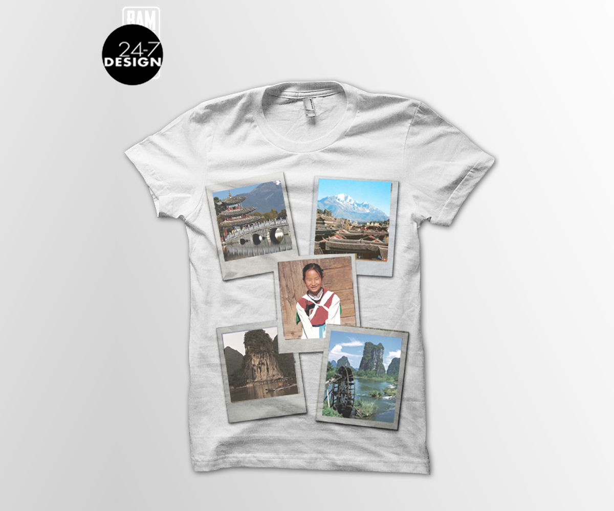T-shirt Design by 24-7 DESIGN for WAMAO  | Design #3546637