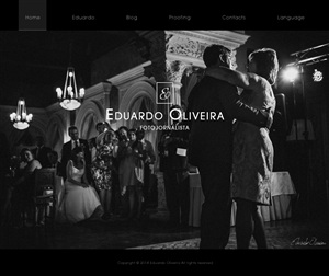 Diseño Wordpress por JM para Eduardo Oliveira | Fotojornalista | Diseño: #3401728