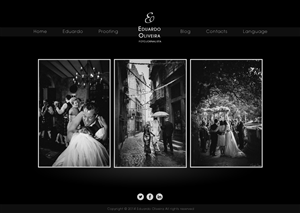 Wedding Photographer needs a website update | Wordpress Design by JM