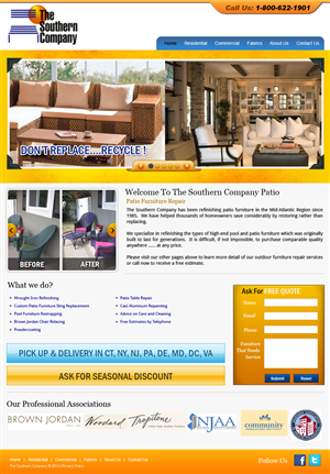 Southern Co. Wordpress Design Project