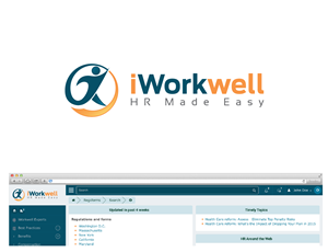Diseño de Logo por NDRO para iWorkwell, Inc. | Diseño #4223522