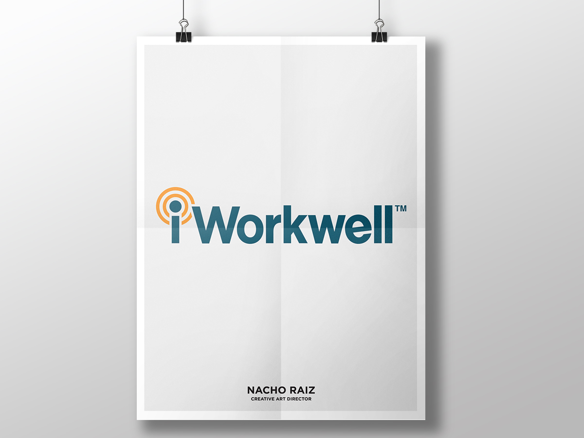 Logo Design by Nacho Raiz for iWorkwell, Inc. | Design #3722820