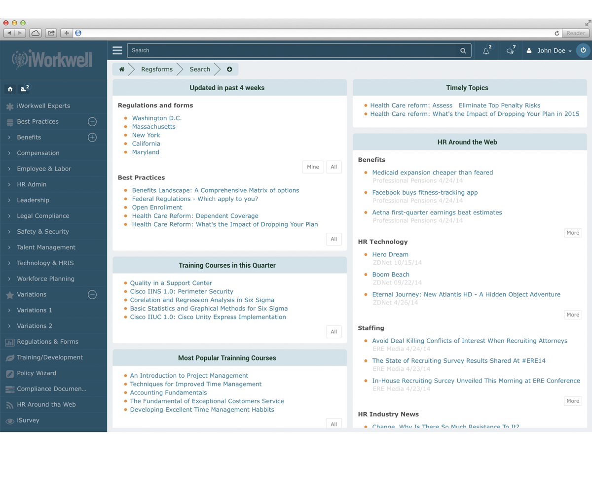 Logo Design by julioperdomooficial for iWorkwell, Inc. | Design #4226096