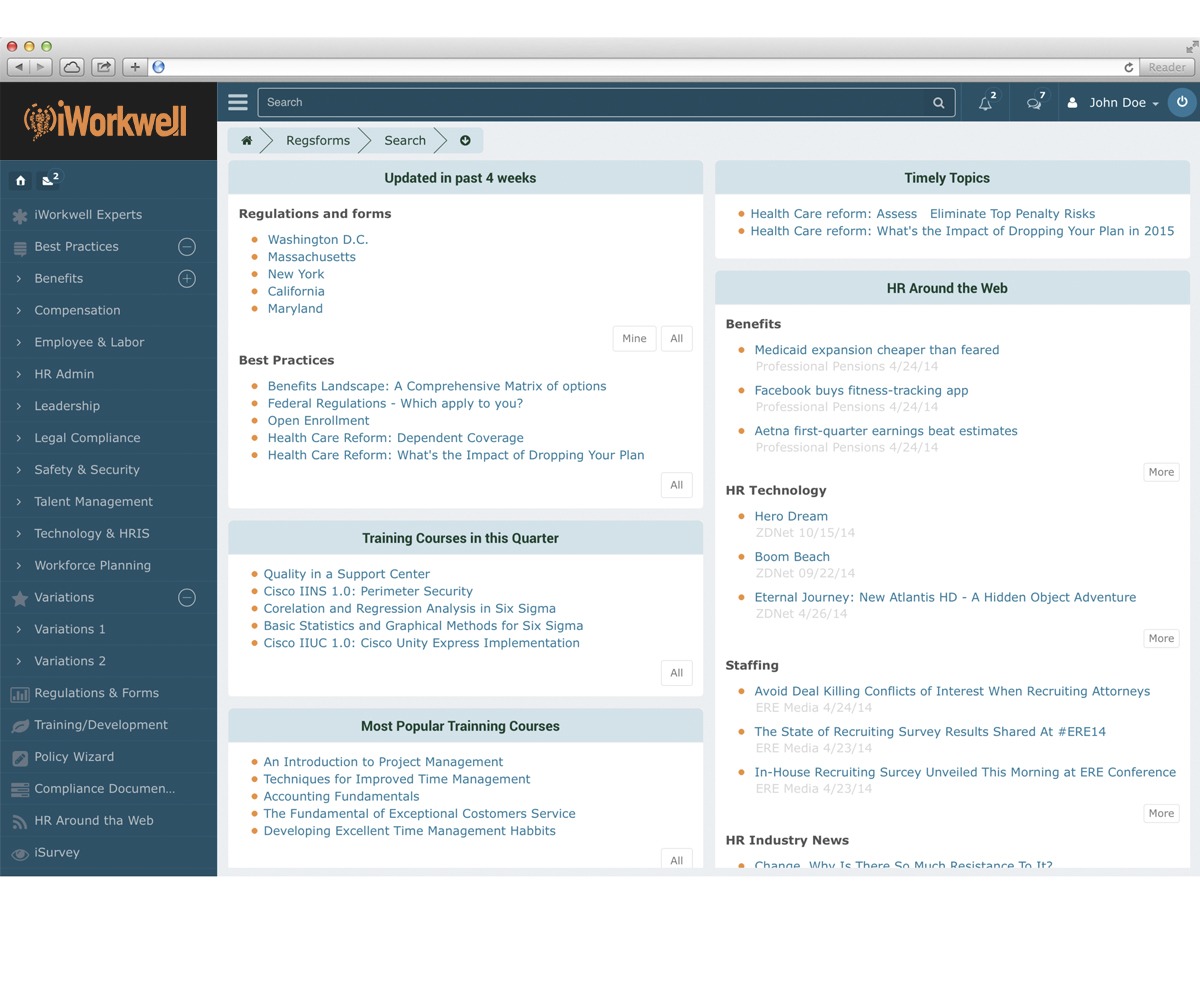Logo Design by julioperdomooficial for iWorkwell, Inc. | Design #4226119