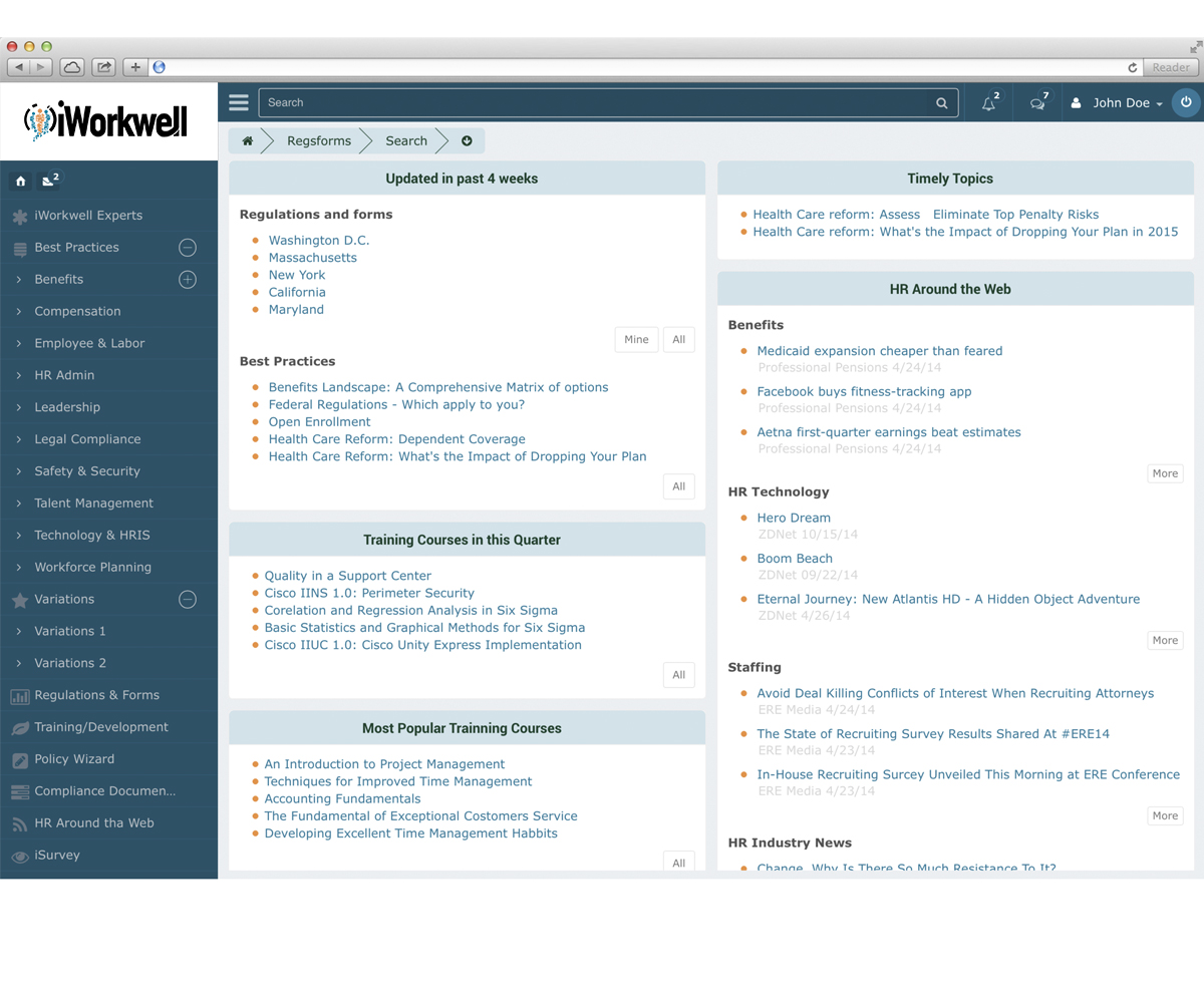 Logo Design by julioperdomooficial for iWorkwell, Inc. | Design #4226123