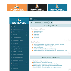 Logo Design by WT06 for iWorkwell, Inc. | Design: #3878543