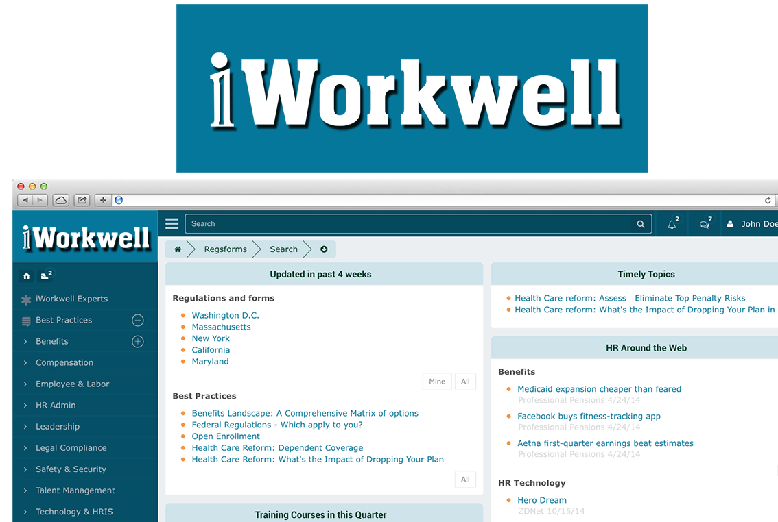 Logo Design by YasseralwanOIHS for iWorkwell, Inc. | Design #4029120