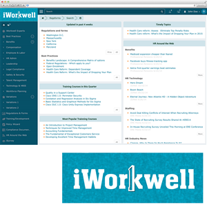 Logo Design by YasseralwanOIHS for iWorkwell, Inc. | Design: #4125572