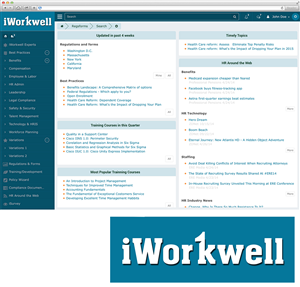Logo Design by YasseralwanOIHS for iWorkwell, Inc. | Design: #4132294