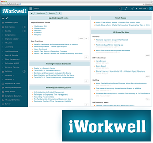 Logo Design by YasseralwanOIHS for iWorkwell, Inc. | Design: #4169370