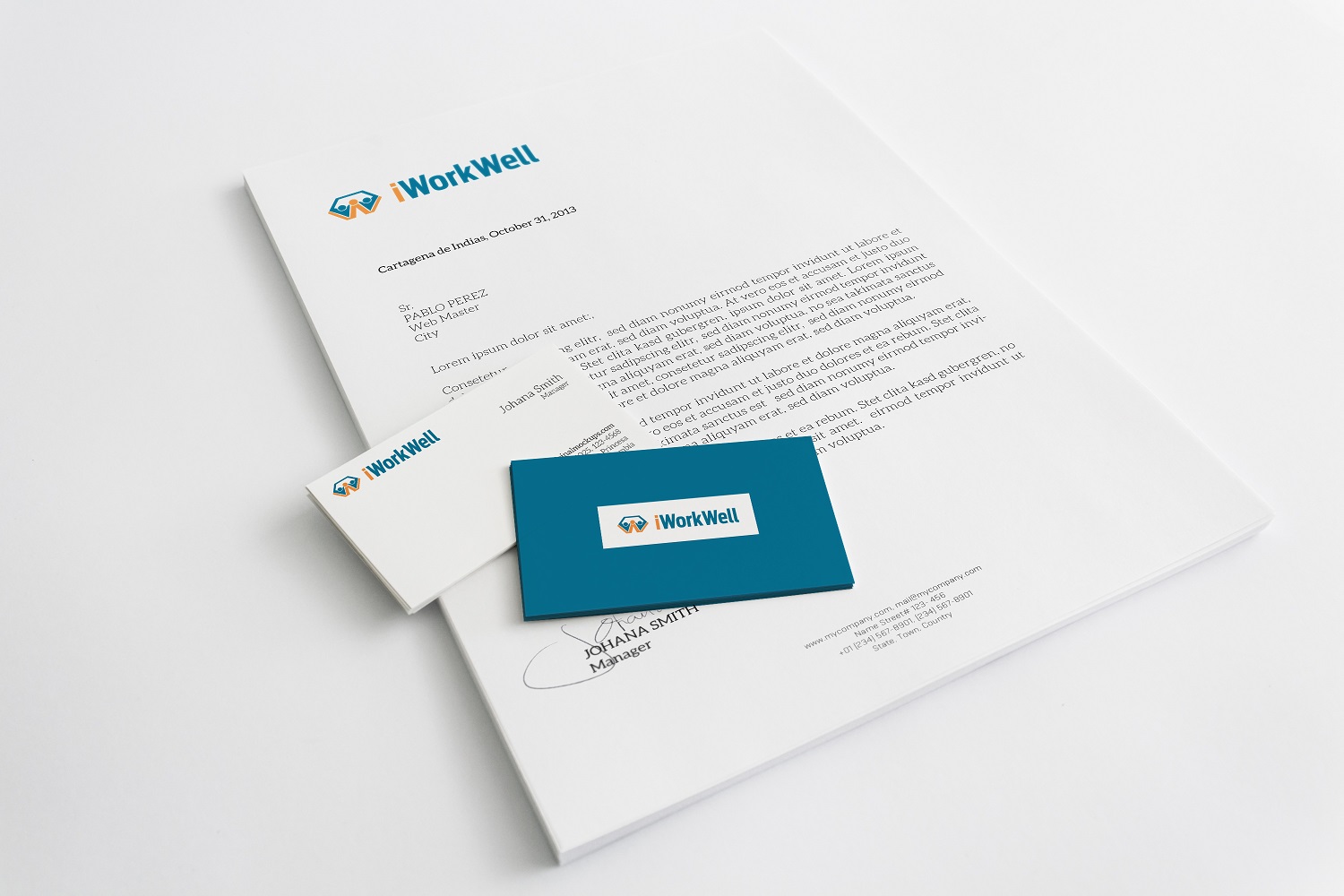 Logo Design by 9tnine for iWorkwell, Inc. | Design #4279915