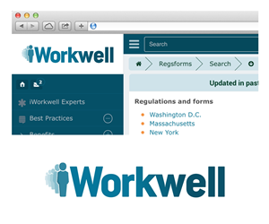 Logo-Design von MOH Studio für iWorkwell, Inc. | Design: #4037891