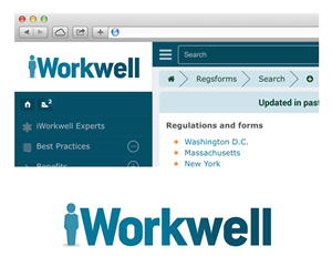 Logo-Design von MOH Studio für iWorkwell, Inc. | Design: #4037901