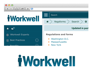 Logo-Design von MOH Studio für iWorkwell, Inc. | Design: #4037907