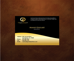 Business Card Design by niko for this project | Design: #3403229