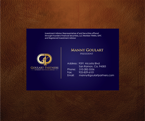 Business Card Design by niko for this project | Design: #3403254
