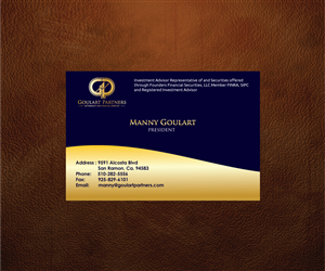 Business Card Design by niko for this project | Design: #3403263