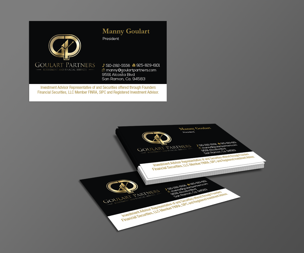 Business Card Design by kousik for this project | Design #3403209