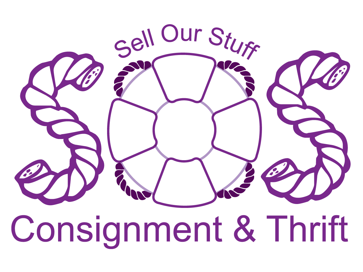 Logo Design by Kelly Valentine Design for SOS Consignment & Thrift | Design #3401321