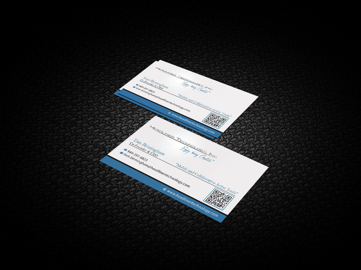 Business Card Design by Harshan for Headliner Technology, Inc. | Design #3440029