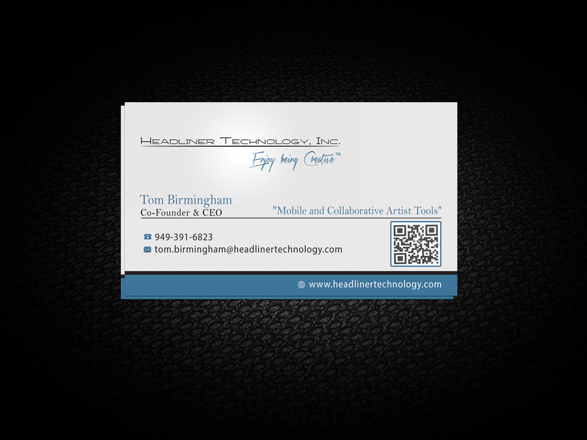Business Card Design by Harshan for Headliner Technology, Inc. | Design #3440041