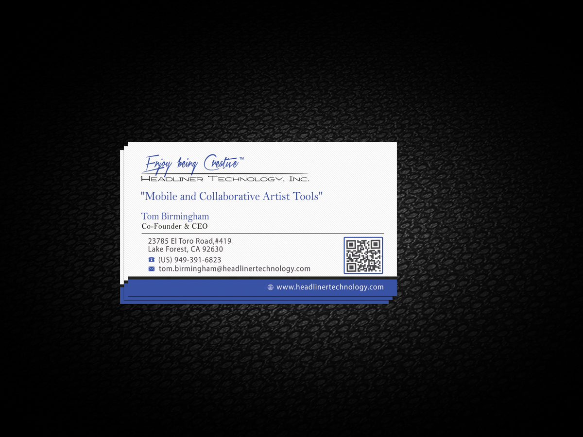 Business Card Design by Harshan for Headliner Technology, Inc. | Design #3447102