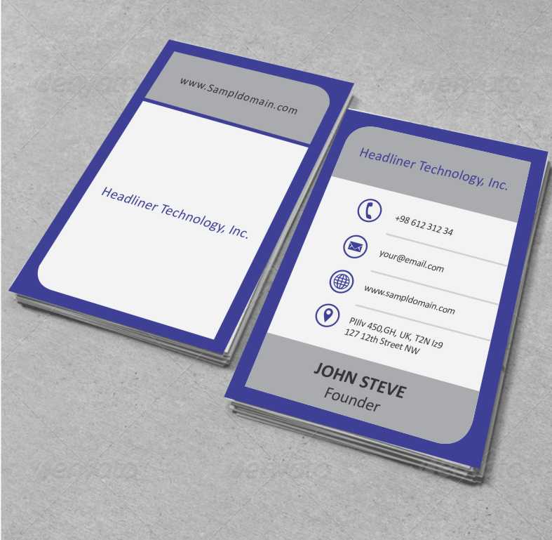 Diseño de Tarjeta de Presentación por AwsomeD para Headliner Technology, Inc. | Diseño #3402071