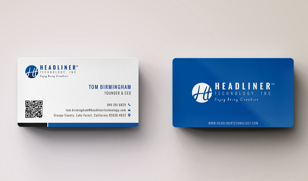 Business Card Design by stoodio.id for Headliner Technology, Inc. | Design #3423424