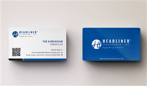 Business Card Design by stoodio.id for Headliner Technology, Inc. | Design: #3423424
