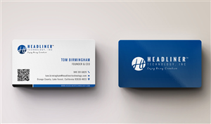 Business Card Design by stoodio.id for Headliner Technology, Inc. | Design: #3423428