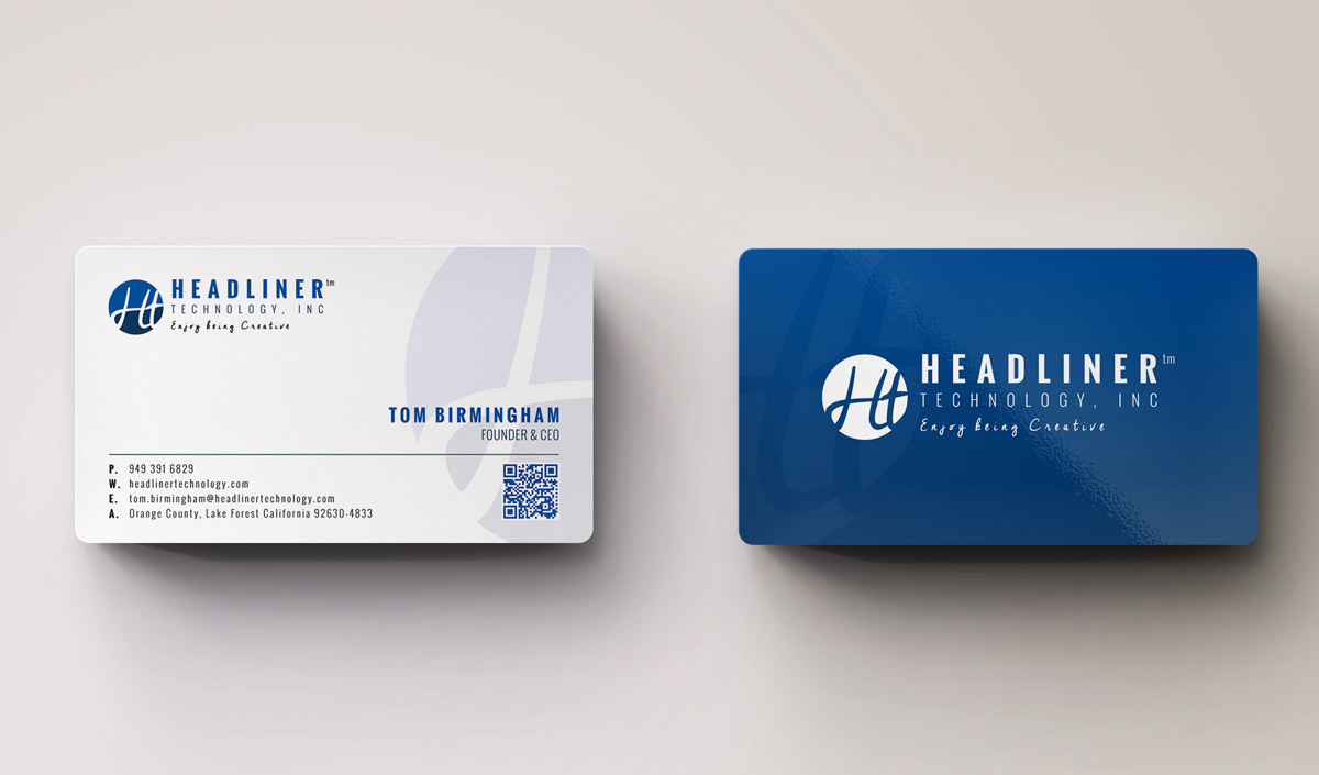 Diseño de Tarjeta de Presentación por stoodio.id para Headliner Technology, Inc. | Diseño #3423549